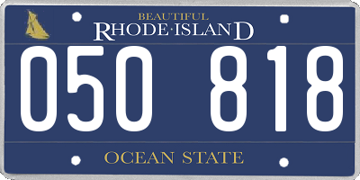 RI license plate 050818