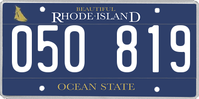 RI license plate 050819