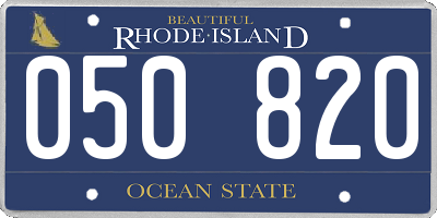 RI license plate 050820