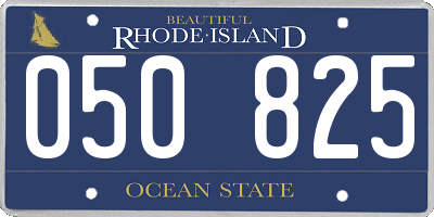 RI license plate 050825