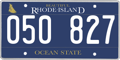 RI license plate 050827