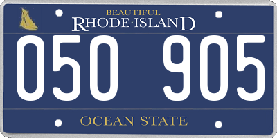 RI license plate 050905