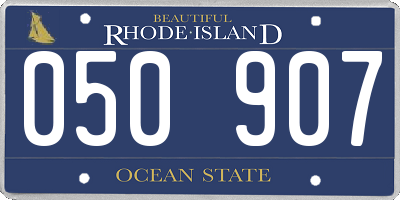 RI license plate 050907