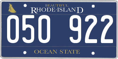 RI license plate 050922
