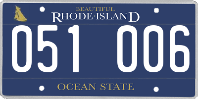 RI license plate 051006