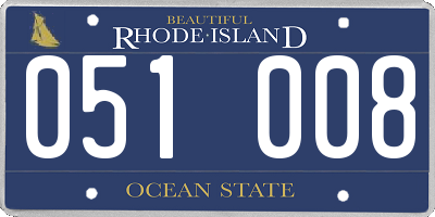 RI license plate 051008