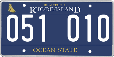 RI license plate 051010