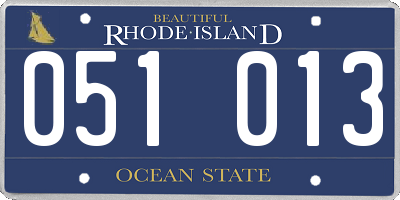 RI license plate 051013