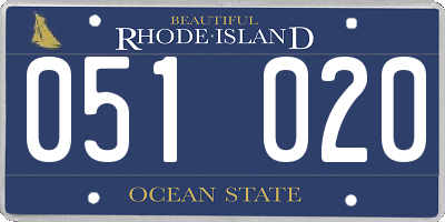 RI license plate 051020