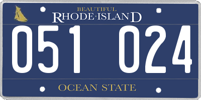 RI license plate 051024
