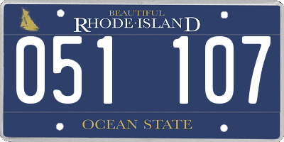 RI license plate 051107