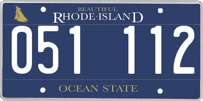 RI license plate 051112