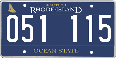 RI license plate 051115