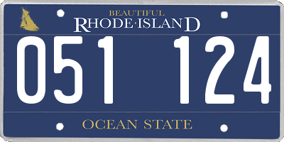 RI license plate 051124