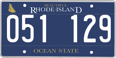 RI license plate 051129
