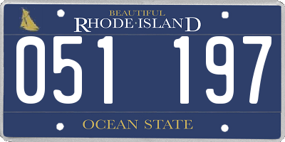 RI license plate 051197