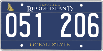 RI license plate 051206