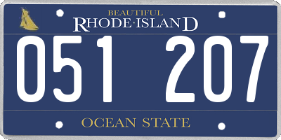 RI license plate 051207