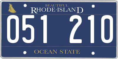 RI license plate 051210