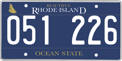 RI license plate 051226