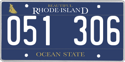 RI license plate 051306