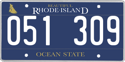 RI license plate 051309