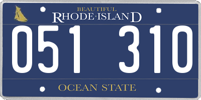 RI license plate 051310