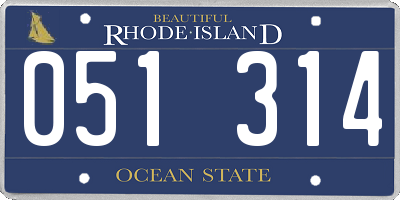 RI license plate 051314