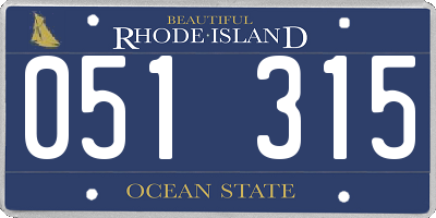 RI license plate 051315