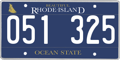 RI license plate 051325