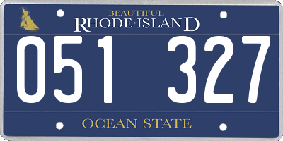 RI license plate 051327