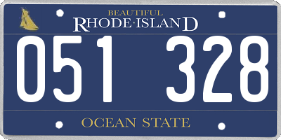 RI license plate 051328