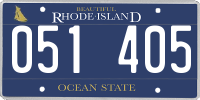 RI license plate 051405