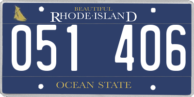 RI license plate 051406