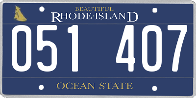 RI license plate 051407