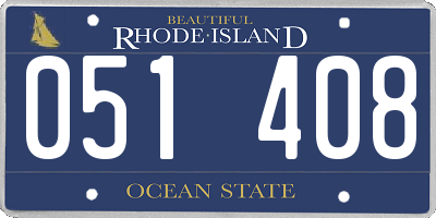 RI license plate 051408