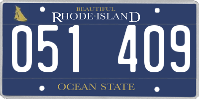 RI license plate 051409