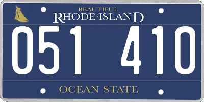 RI license plate 051410