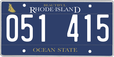 RI license plate 051415