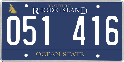 RI license plate 051416