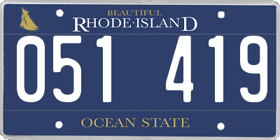 RI license plate 051419