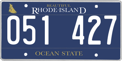 RI license plate 051427