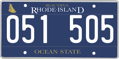 RI license plate 051505