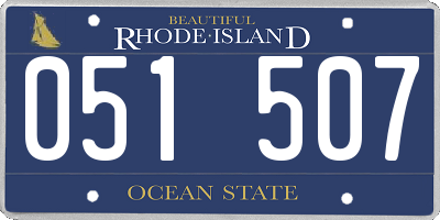 RI license plate 051507
