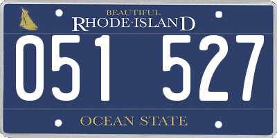 RI license plate 051527