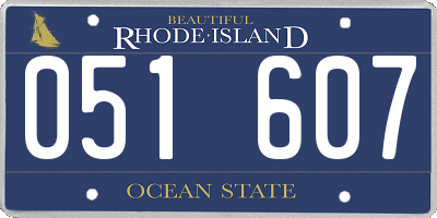RI license plate 051607