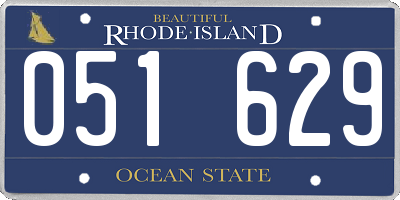 RI license plate 051629