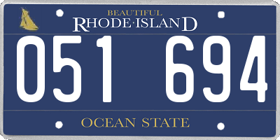 RI license plate 051694