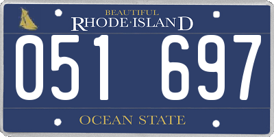 RI license plate 051697