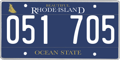 RI license plate 051705